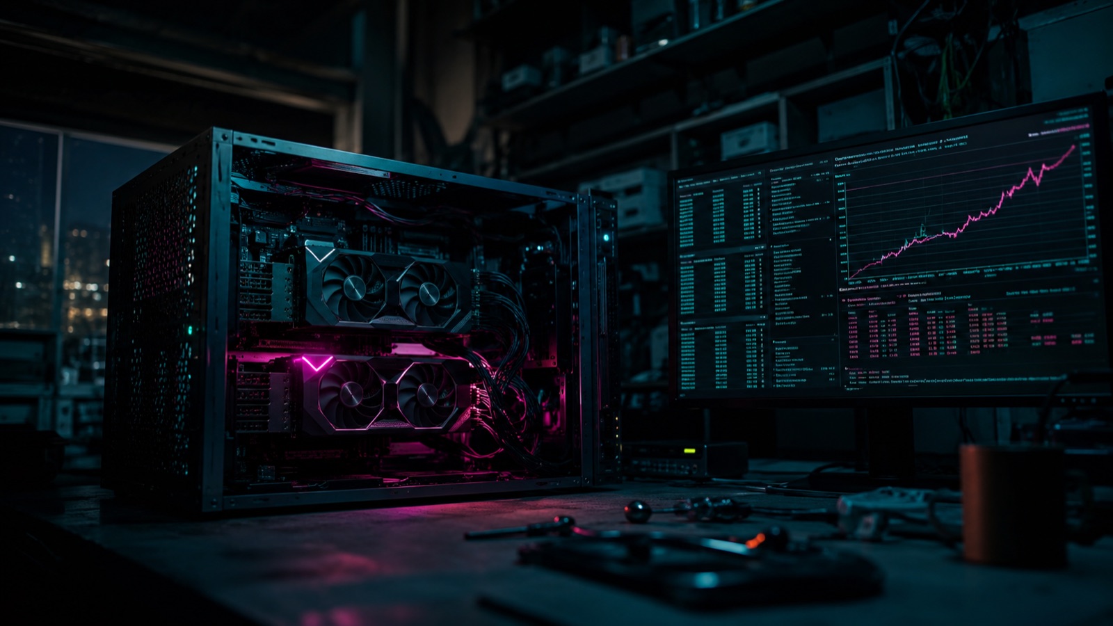 Two GPUs, Four Crashes, and 384 Benchmark Runs - Blog post cover image